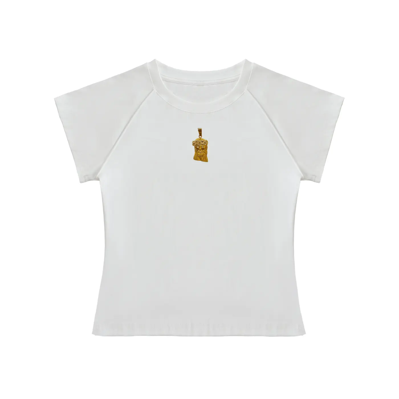 jesus piece baby tee tees-clo