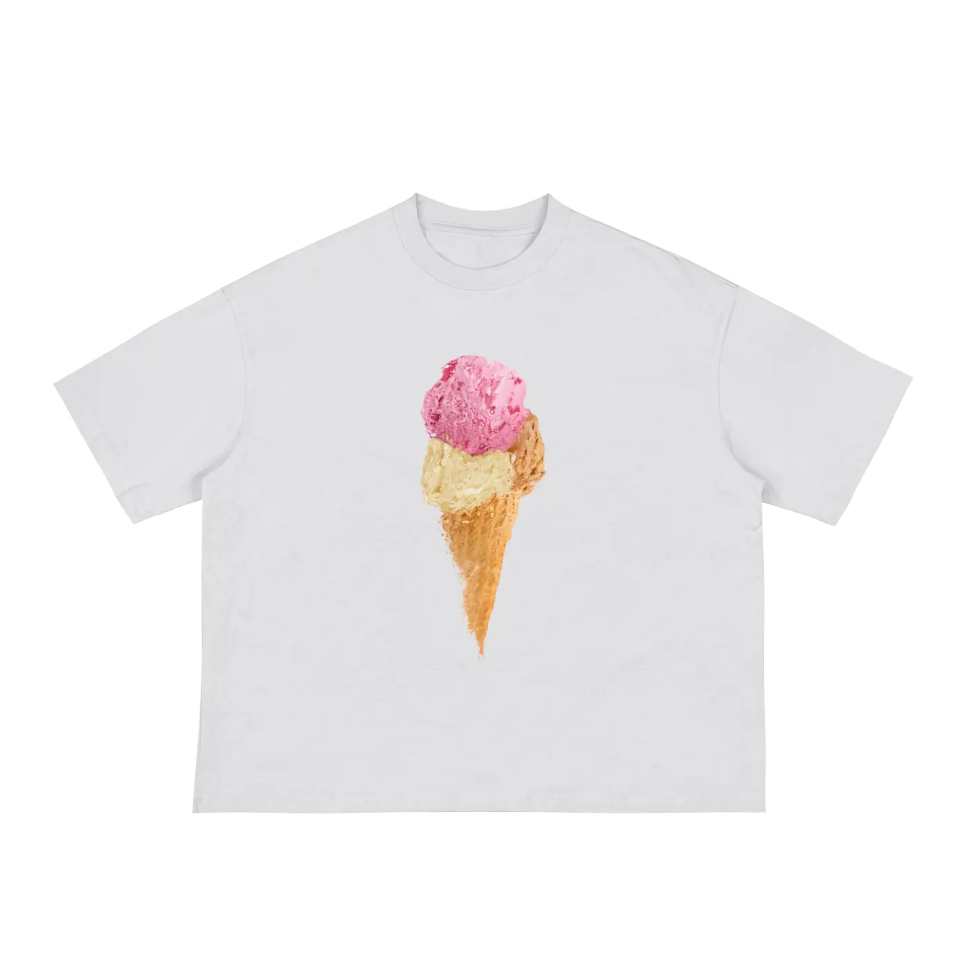 ice cream boxy tee tees-clo