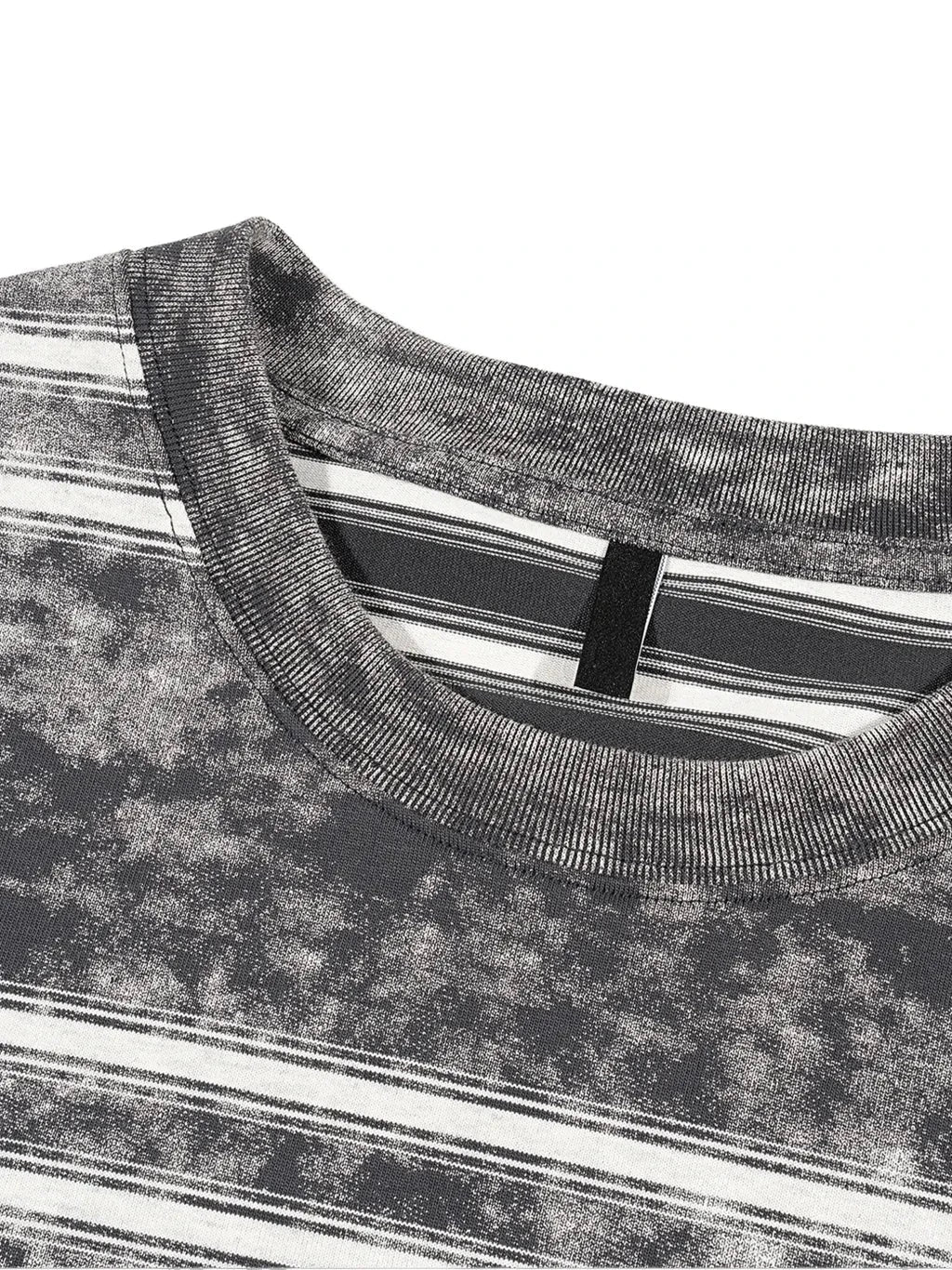 washed stripe boxy tee tees-clo