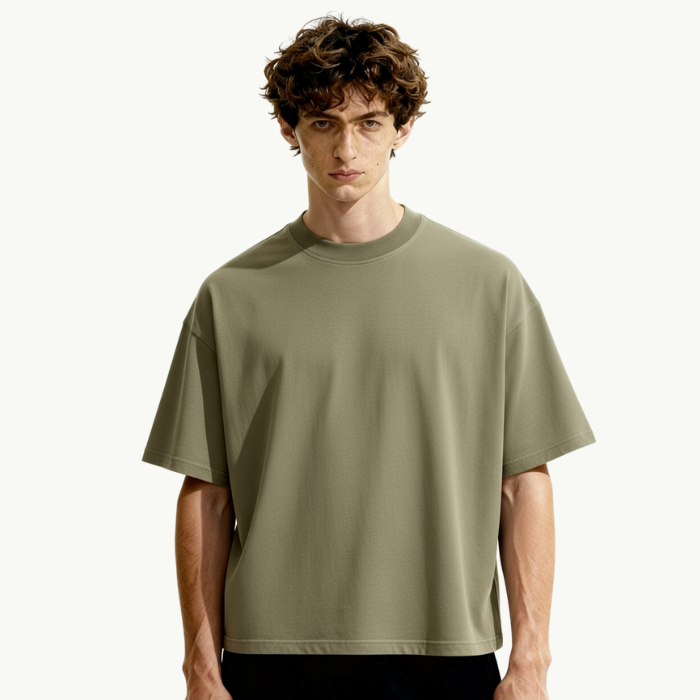 washed boxy tee tees-clo