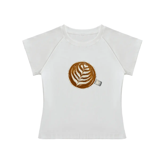 cappuccino baby tee tees-clo
