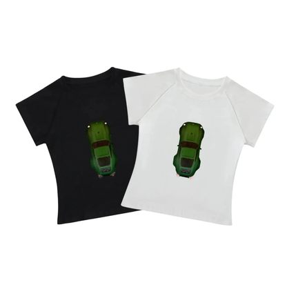 porsche baby tee tees-clo