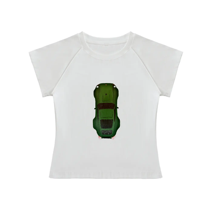 porsche baby tee tees-clo