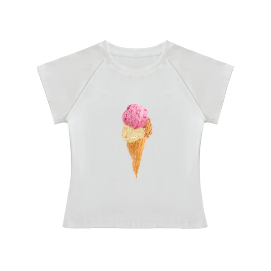ice cream baby tee tees-clo
