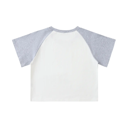 college cropped baby tee tees-clo