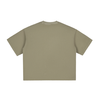 washed boxy tee ODMPOD