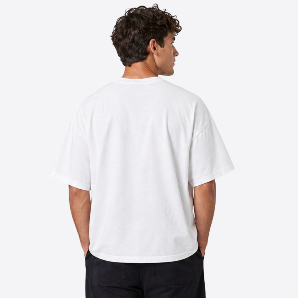 cappuccino boxy tee