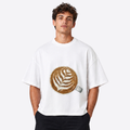 cappuccino boxy tee
