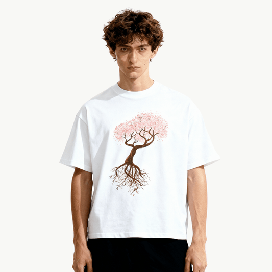 cherry blossom boxy tee tees-clo