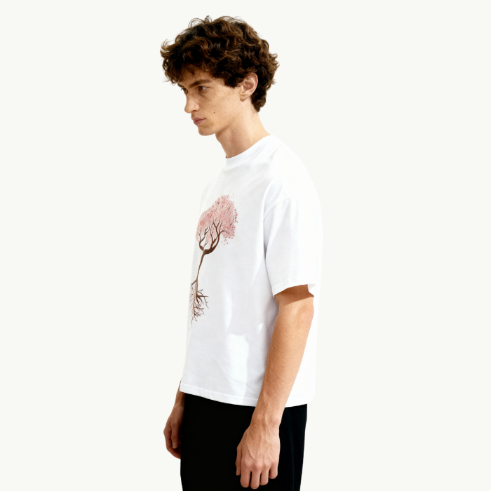cherry blossom boxy tee tees-clo