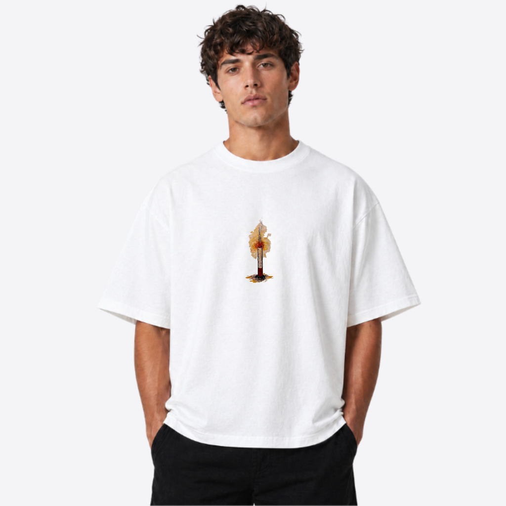 cigarette boxy tee