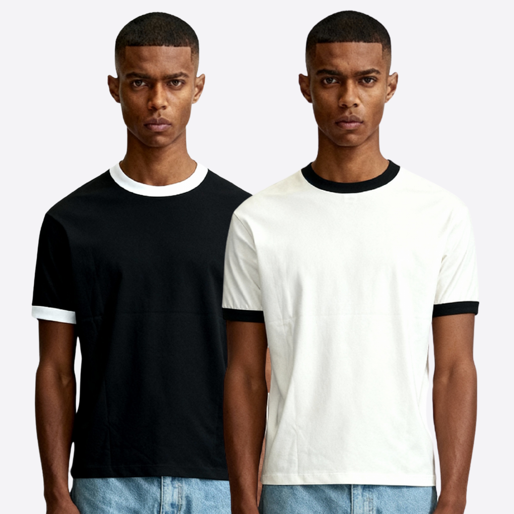 contrast slim tee