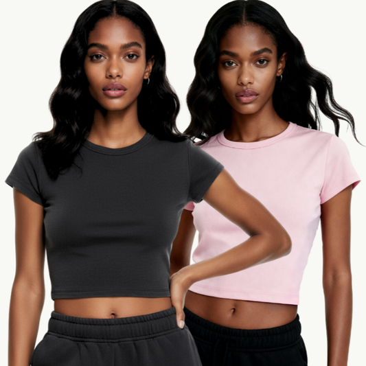 cropped baby tee tees-clo
