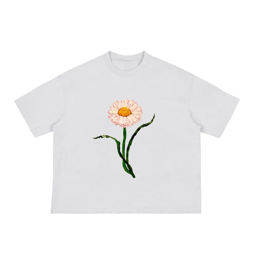 daisy boxy tee