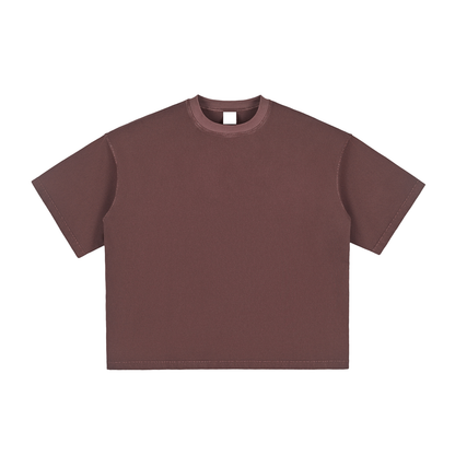 washed boxy tee ODMPOD