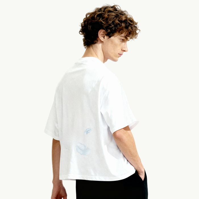 feathers boxy tee tees-clo