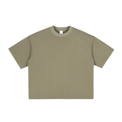 washed boxy tee ODMPOD