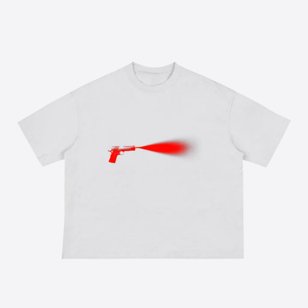 gun boxy tee