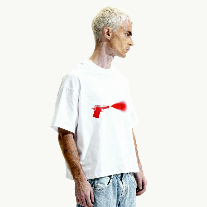 gun boxy tee tees-clo
