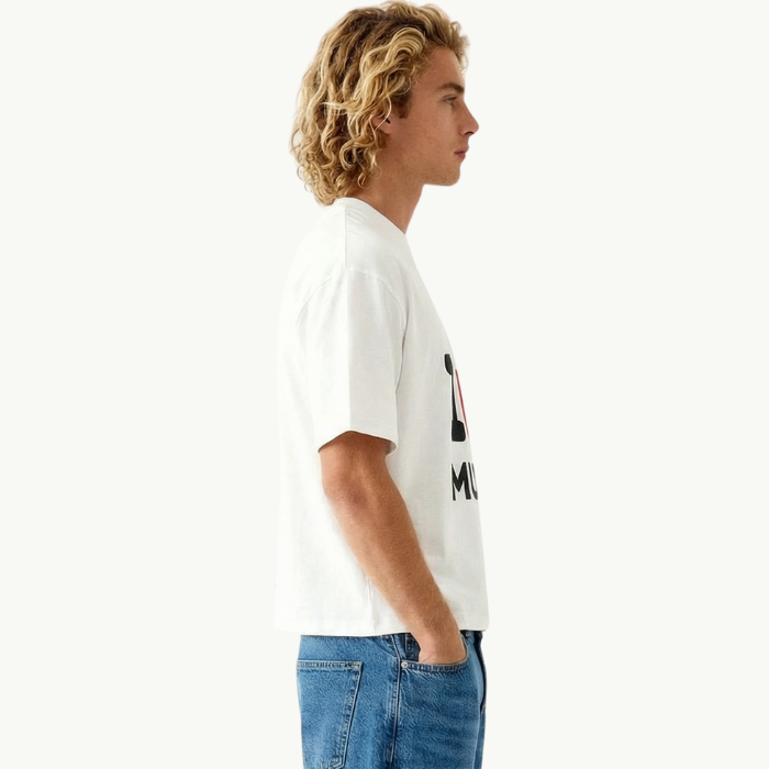 i love music boxy tee tees-clo