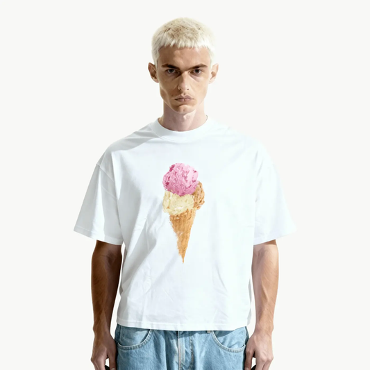 ice cream boxy tee tees-clo