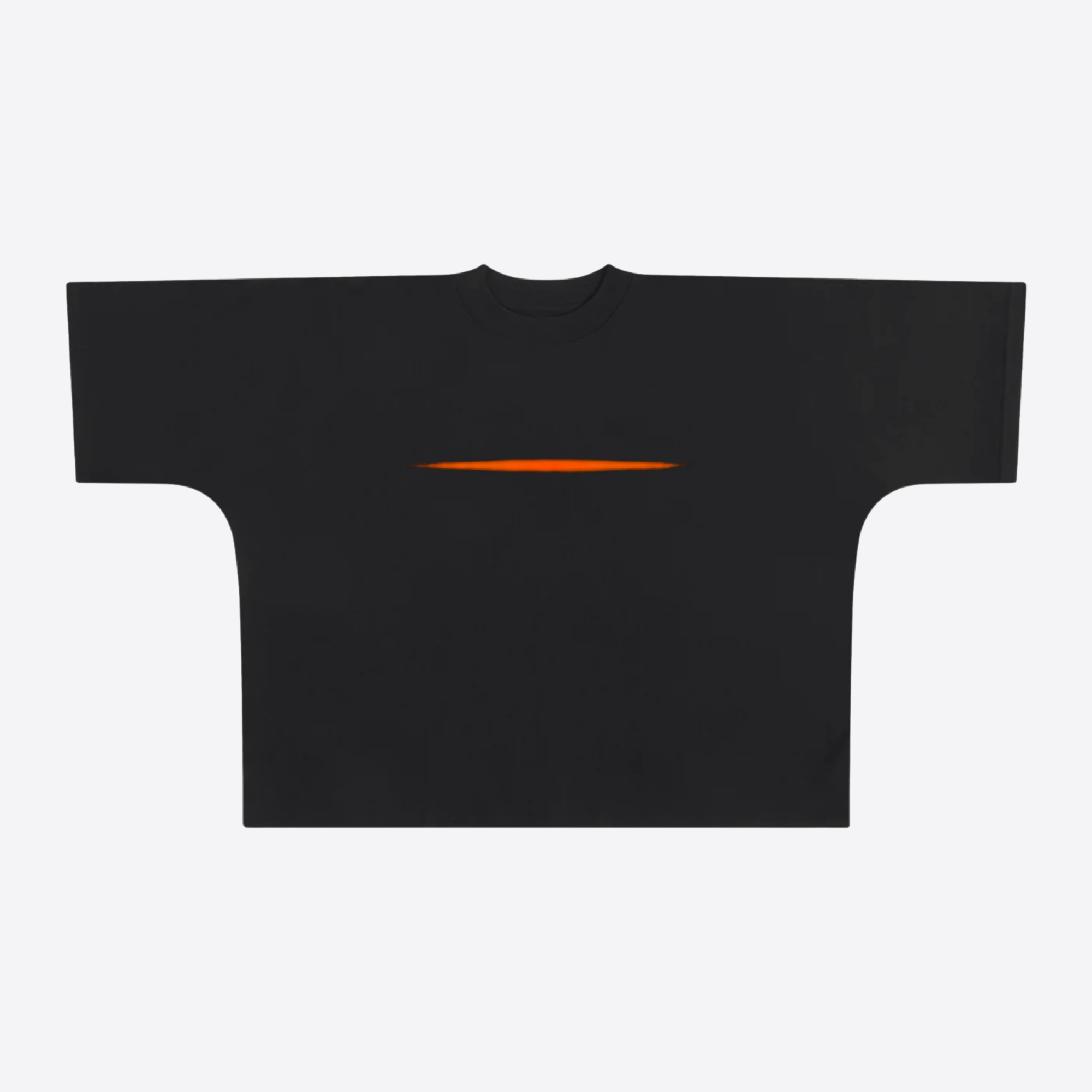 line heavy boxy tee