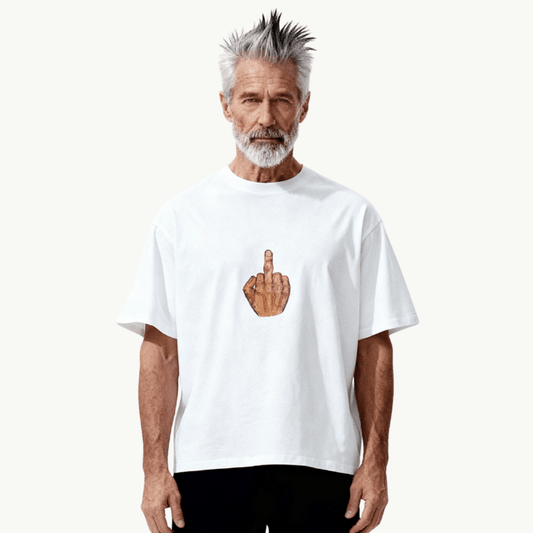 middle finger boxy tee tees-clo