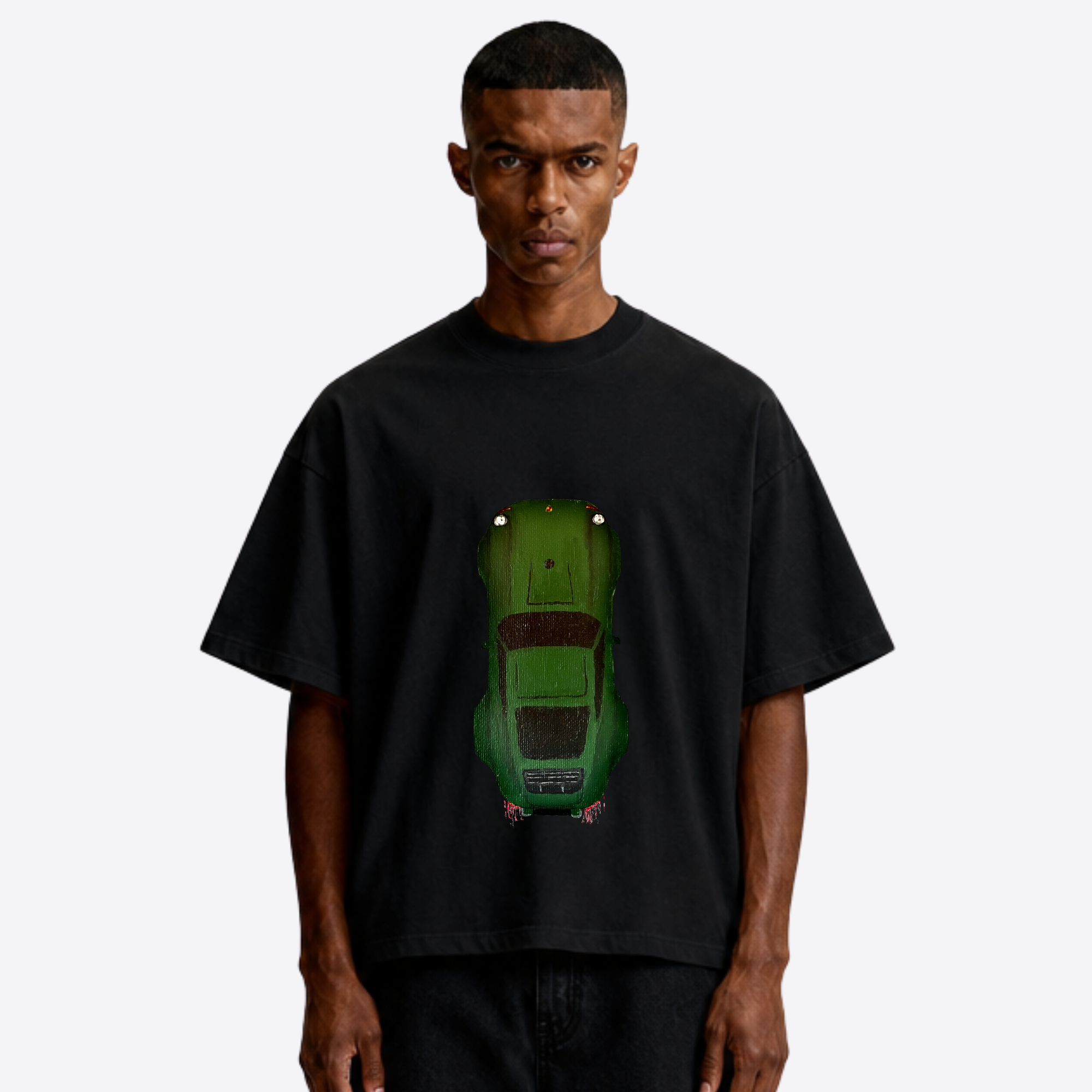 racing boxy tee