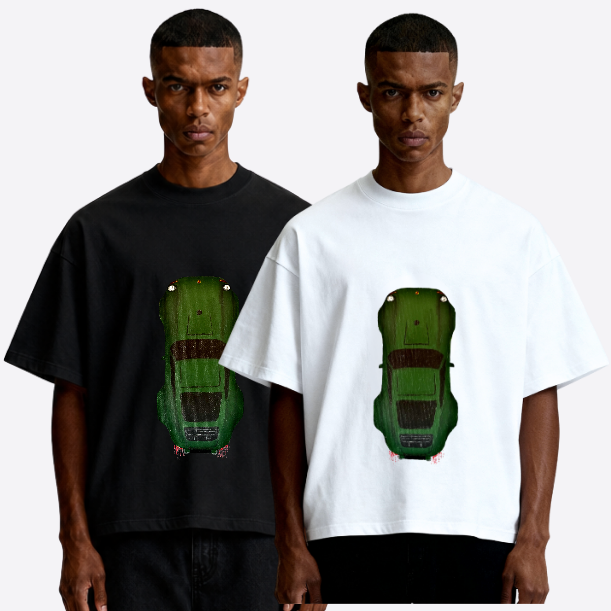 racing boxy tee