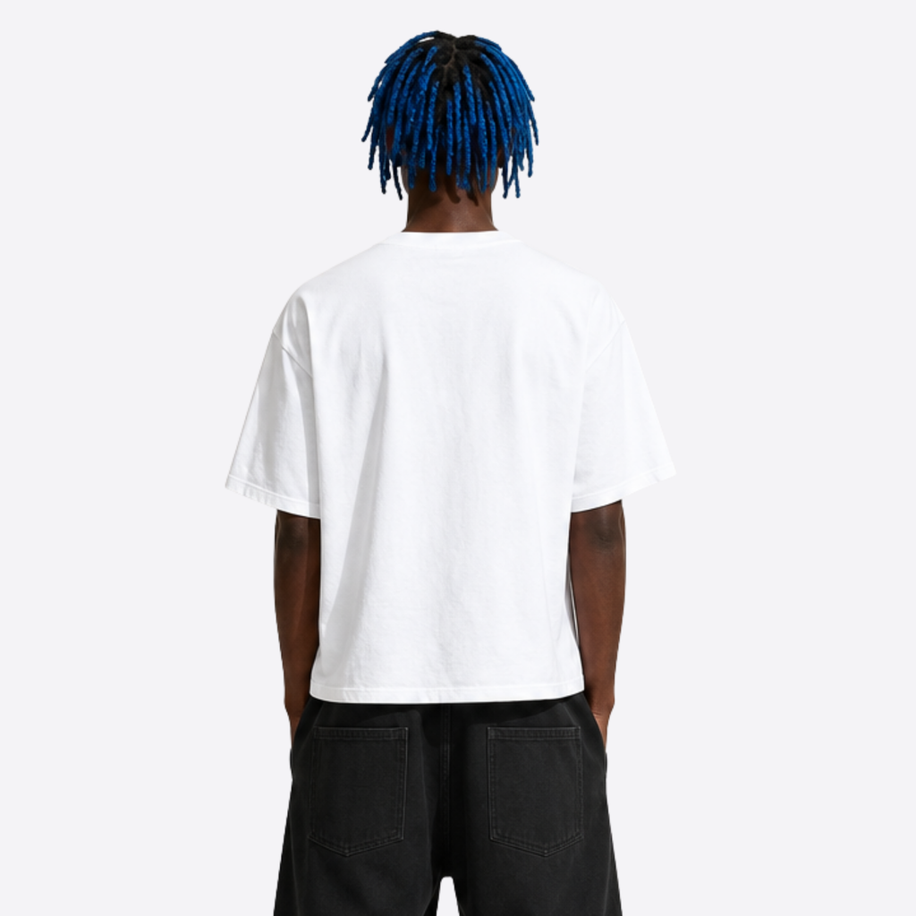 TEXT boxy tee