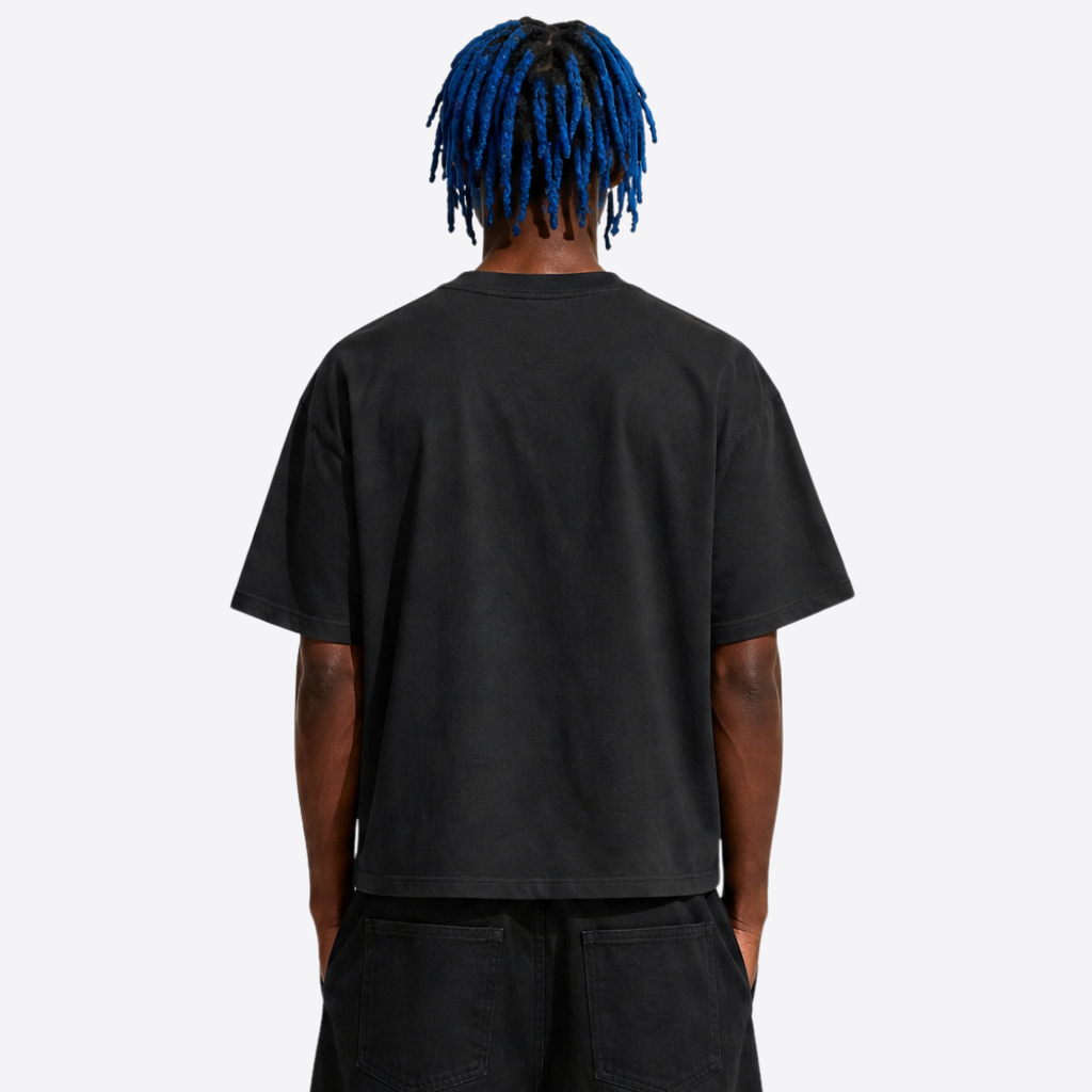 TEXT boxy tee