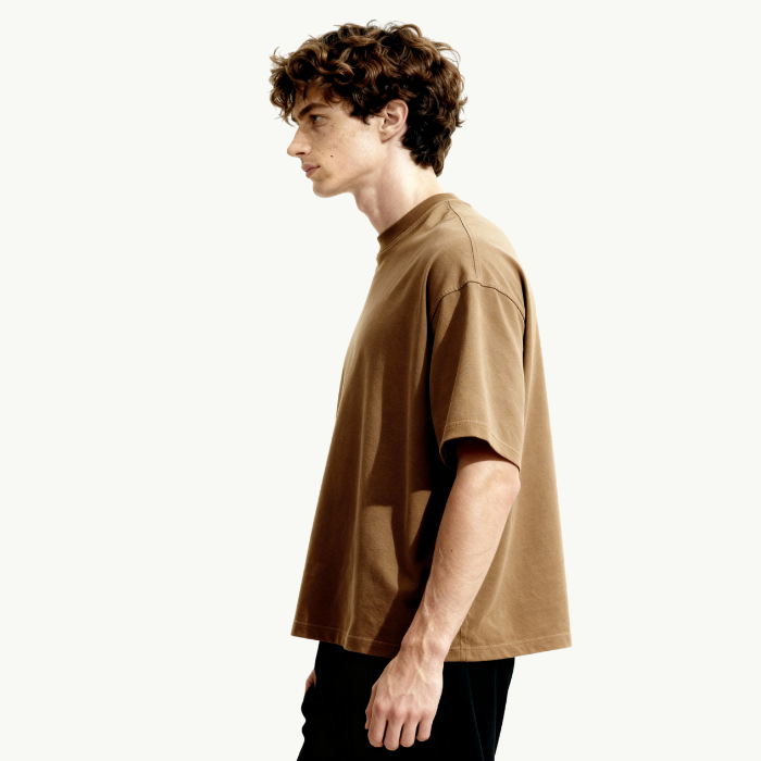 washed boxy tee tees-clo