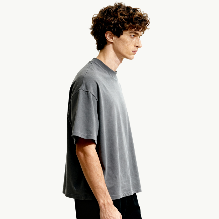 washed boxy tee tees-clo