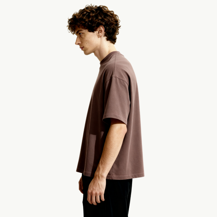 washed boxy tee tees-clo