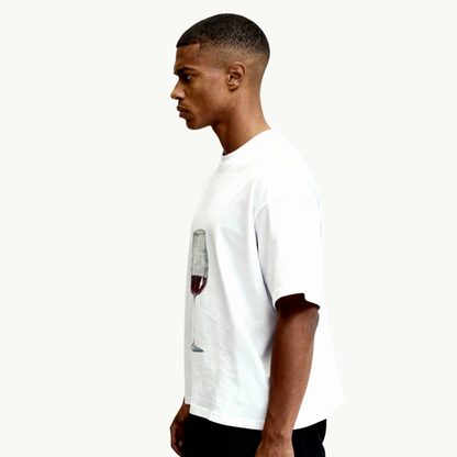 wine glass boxy tee tees-clo
