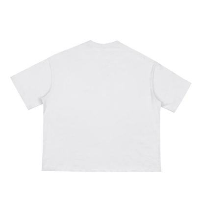 white ferrari boxy tee tees-clo
